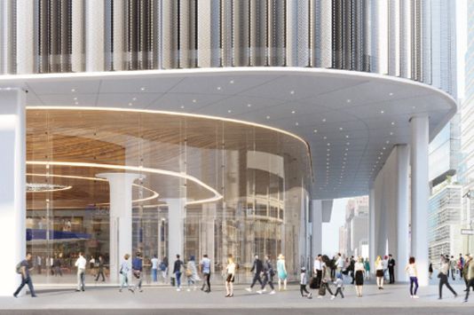 The new Port Authority Bus Terminal rendering